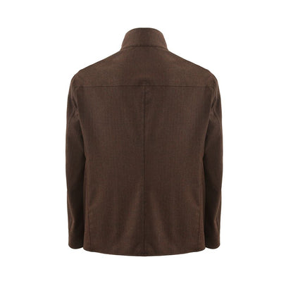 Lardini Elegant Wool Blue Men's Jacket