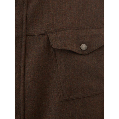 Lardini Elegant Wool Blue Men's Jacket