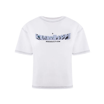 Elegant White Cotton Top for Sophisticated Women