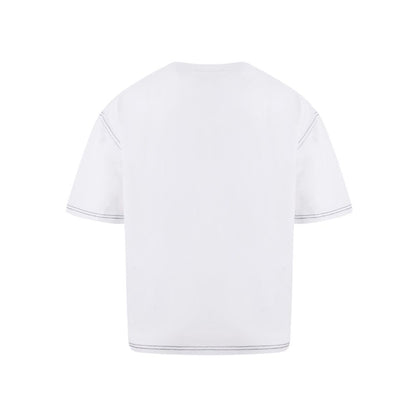 Elegant White Cotton Top for Sophisticated Women