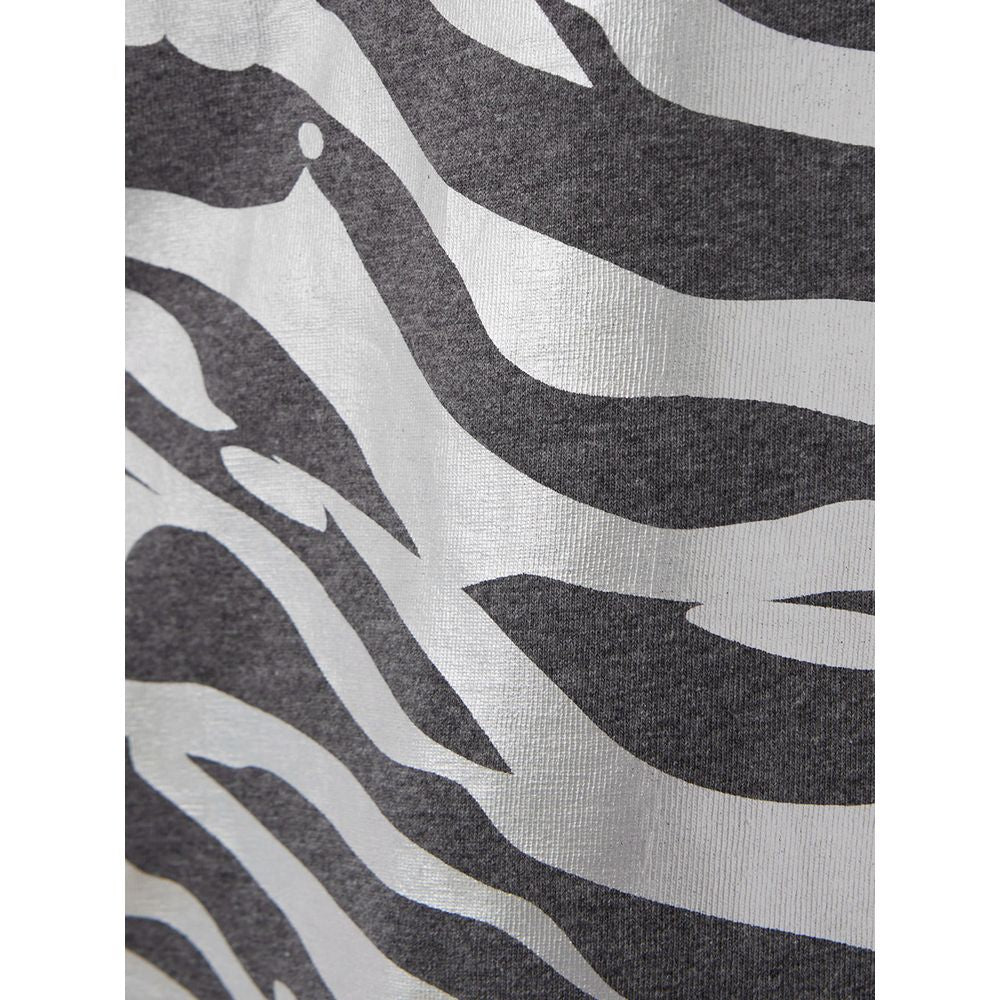 Multicolor Cotton Short Sleeve Crewneck T-Shirt
