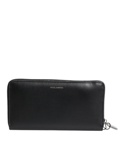 Dolce & Gabbana Exotic Leather Cardholder Wallet - Black Blue