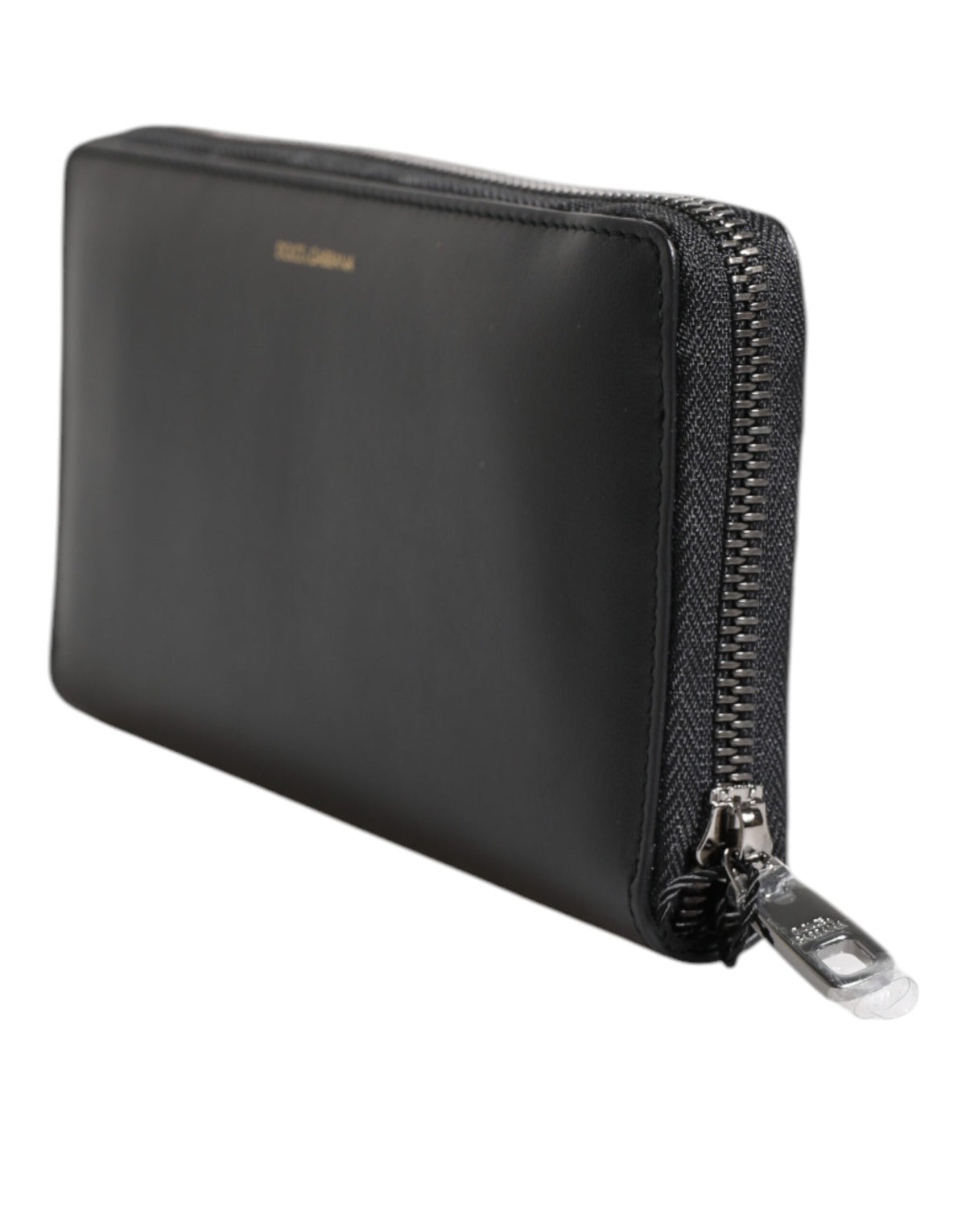 Dolce & Gabbana Exotic Leather Cardholder Wallet - Black Blue