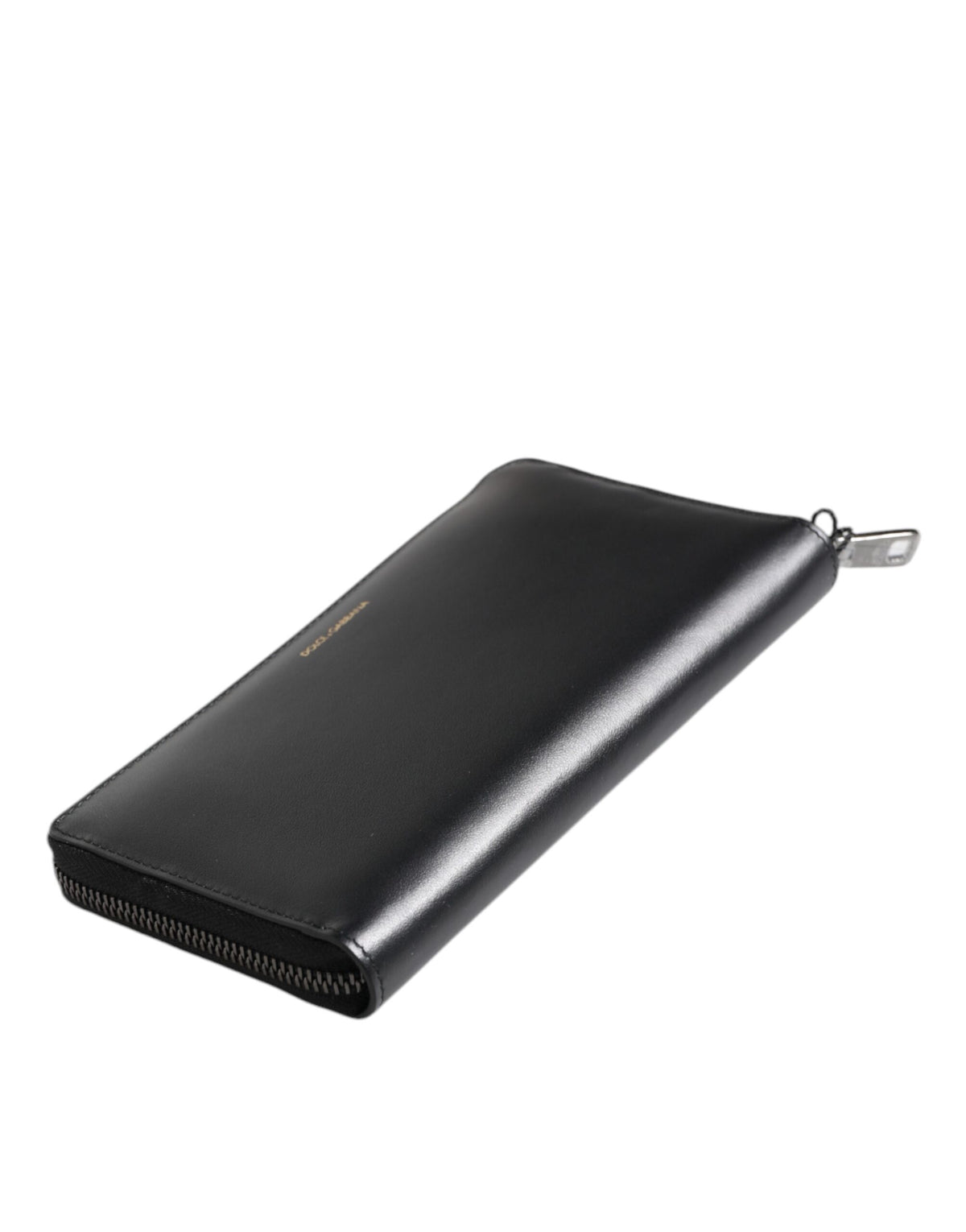 Dolce & Gabbana Exotic Leather Cardholder Wallet - Black Blue
