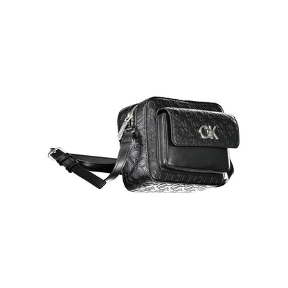 Calvin Klein Black Polyester Shoulder Handbag