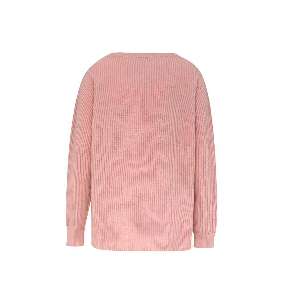 Elegant Pink Cashmere Top for Women