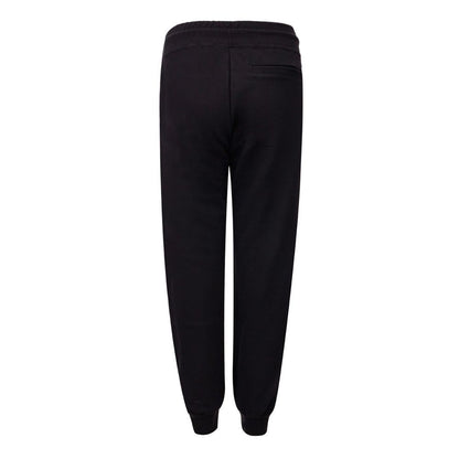 Black Cotton Jogger Sweatpants