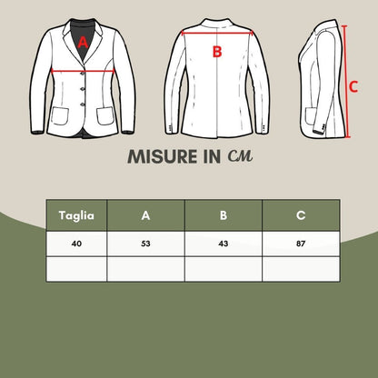Add Ladies Chic Multicolor Polyamide Jacket