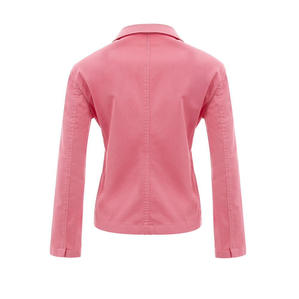 Lardini Women's Elegant Pink Cotton Jacket for Her