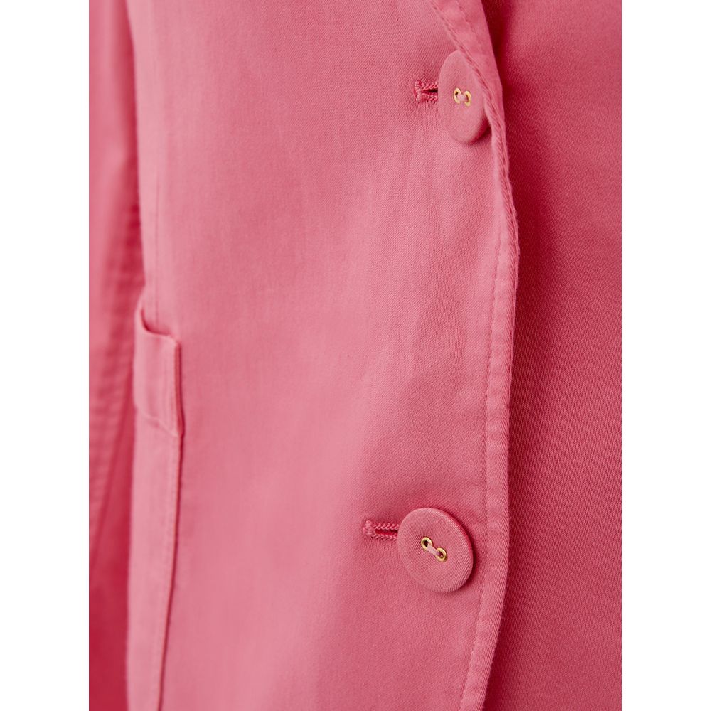 Lardini Women's Elegant Pink Cotton Jacket for Her