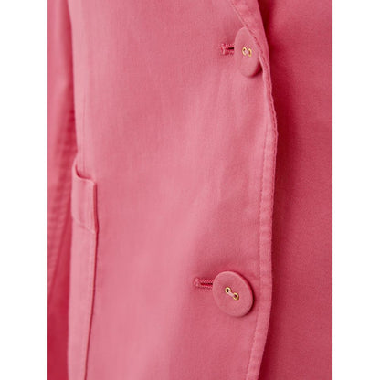 Lardini Women's Elegant Pink Cotton Jacket for Her