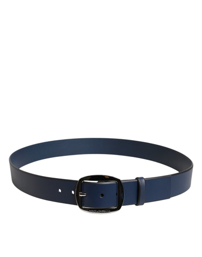 Dolce & Gabbana Calf Leather Belt - Blue