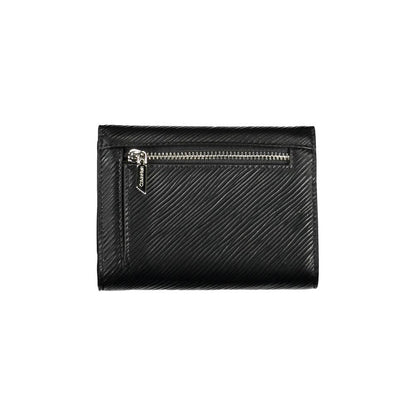 Calvin Klein Black Polyethylene Leather Effect Women Wallet