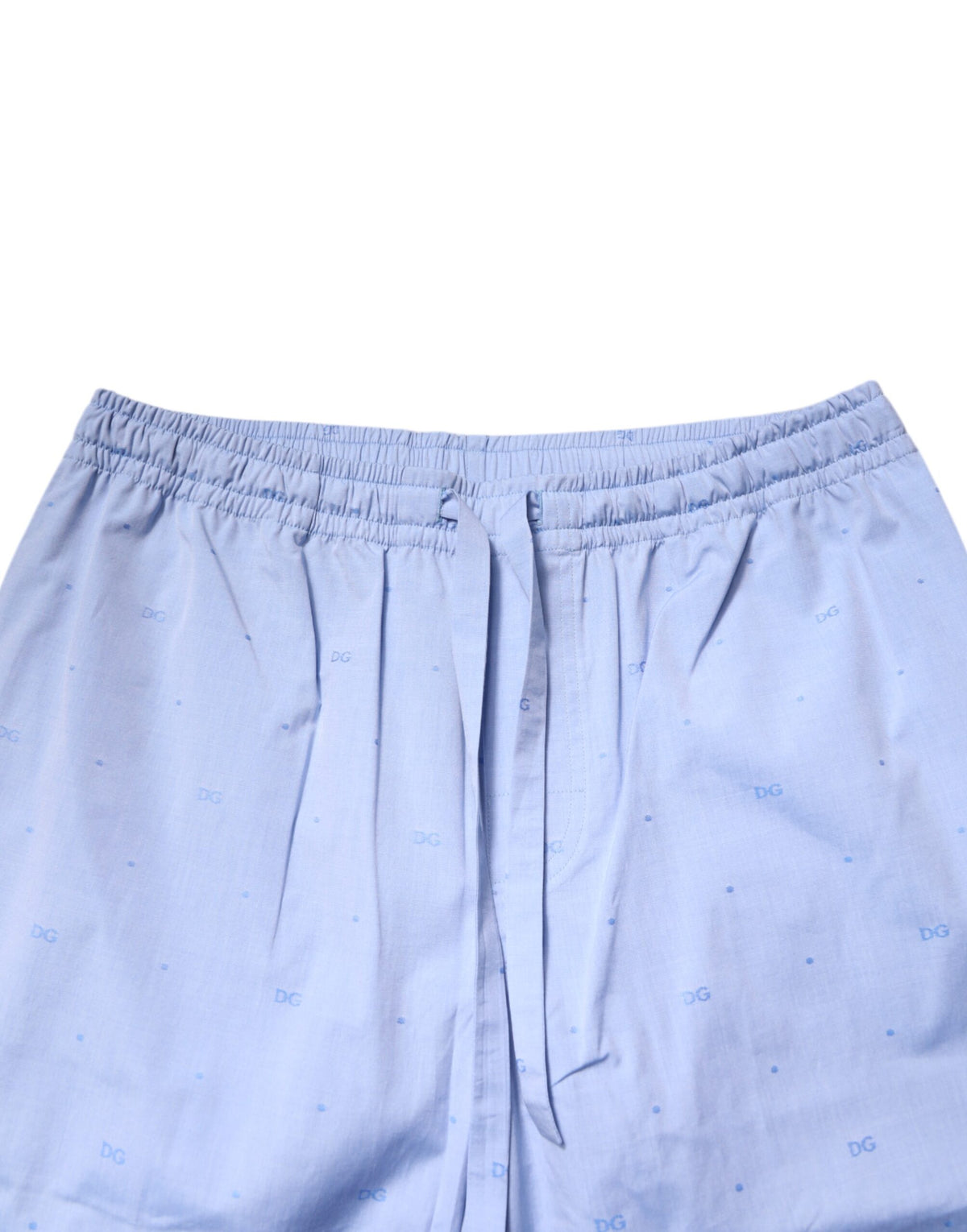 Dolce & Gabbana Men's Cotton Pajamas - Light Blue