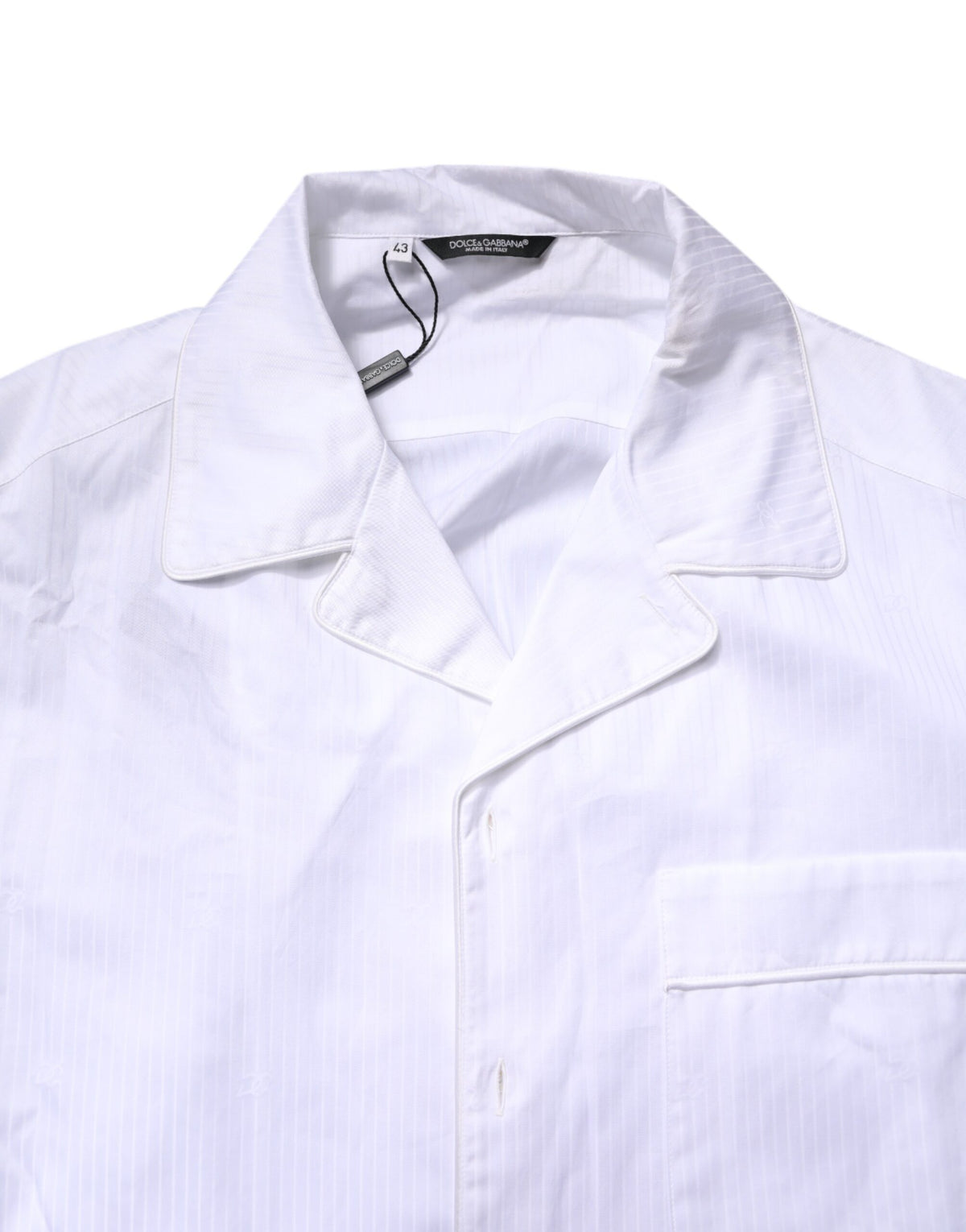 Dolce & Gabbana Men's Cotton Pajamas - White