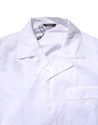 Dolce & Gabbana Men's Cotton Pajamas - White