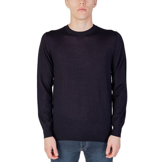 Liu Jo Blue Cotton Long Sleeve Jersey T-Shirt