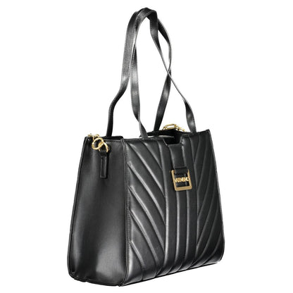 Mario Valentino Black Polyethylene Handbag