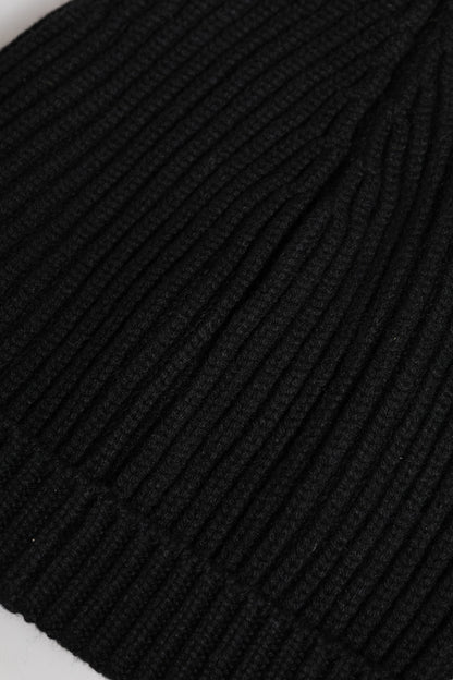 Dolce & Gabbana Cashmere Beanie Hat - Black