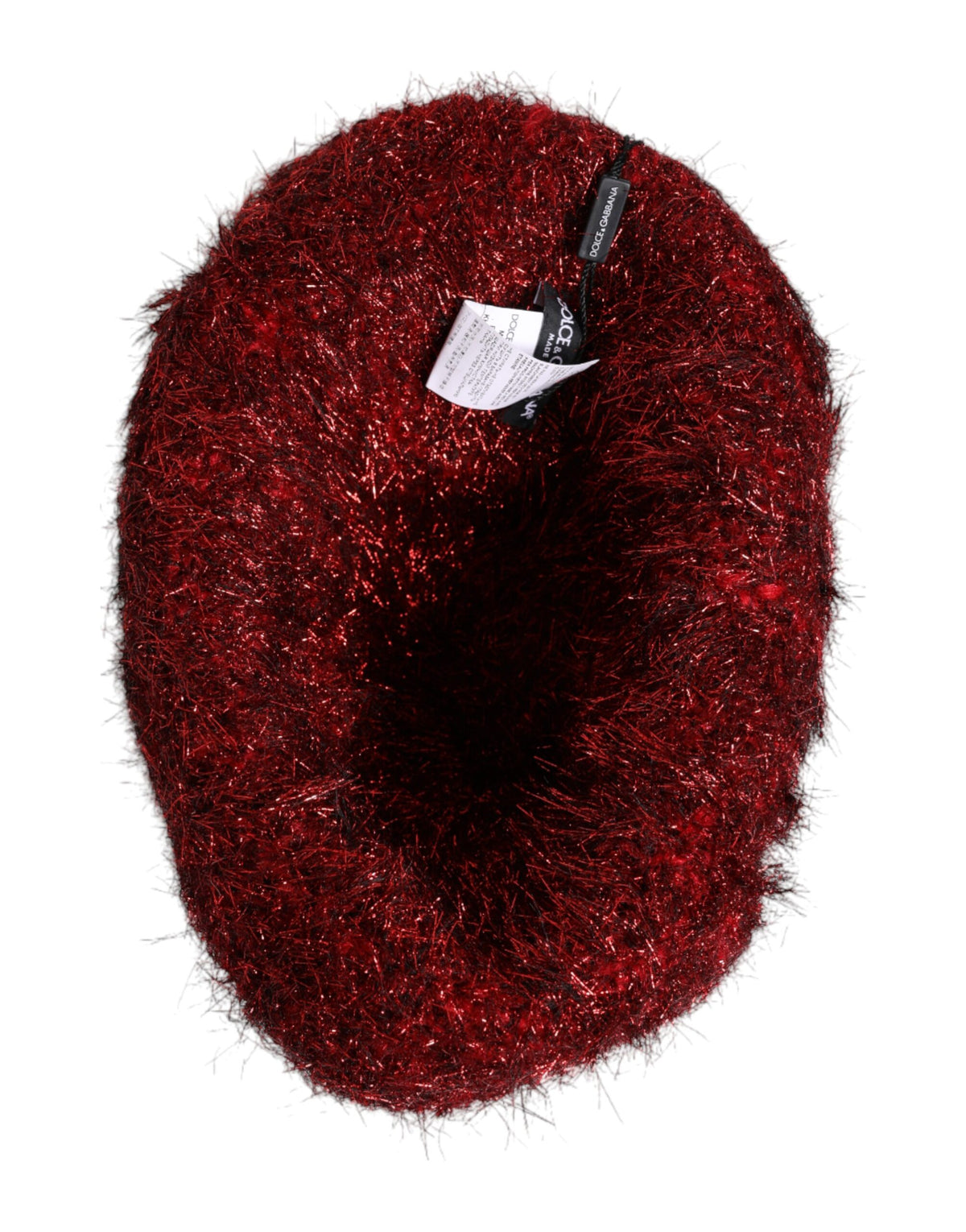 Dolce & Gabbana Nylon Polyester & Viscose Bucket Hat - Red