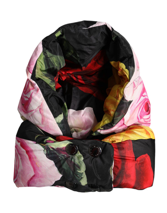 Dolce & Gabbana Polyester Hat - Black Floral Print