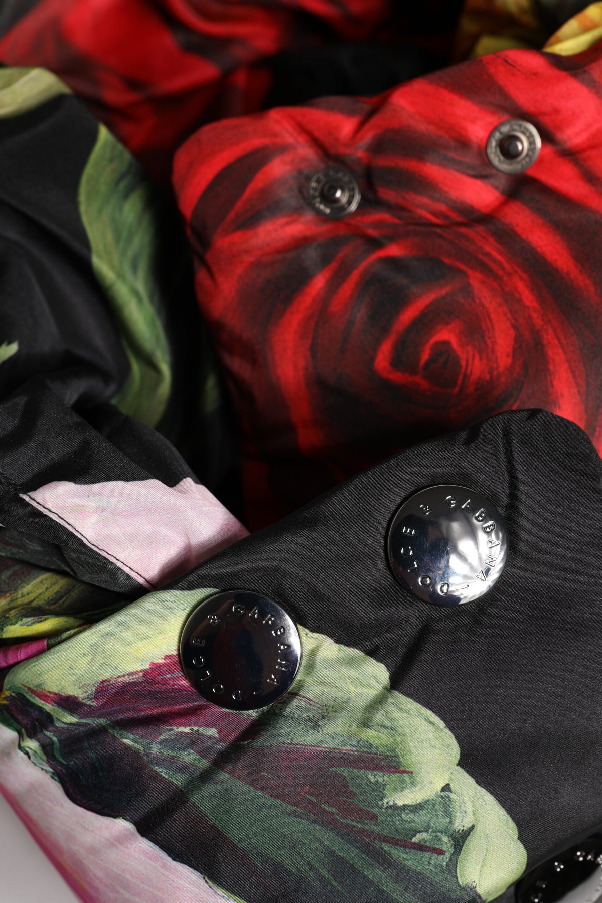 Dolce & Gabbana Polyester Hat - Black Floral Print
