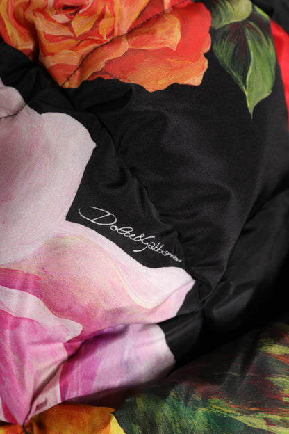 Dolce & Gabbana Polyester Hat - Black Floral Print