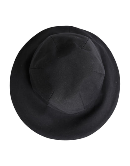 Dolce & Gabbana Cotton & Silk Bucket Hat - Black