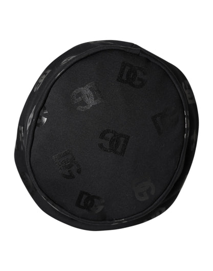 Dolce & Gabbana Polyester Bucket Hat - Black Jacquard Monogram