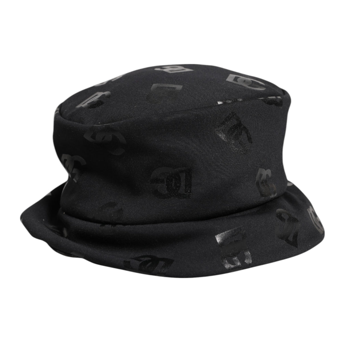 Dolce & Gabbana Polyester Bucket Hat - Black Jacquard Monogram