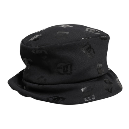Dolce & Gabbana Polyester Bucket Hat - Black Jacquard Monogram