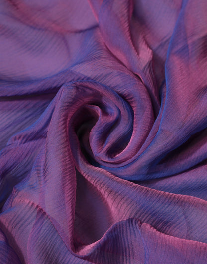 Dolce & Gabbana Silk Rectangular Wrap Scarf - Purple