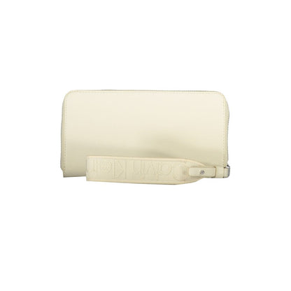 Calvin Klein Beige Faux Leather Wallet