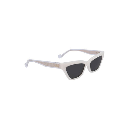 Liu Jo White Injected Women Sunglass