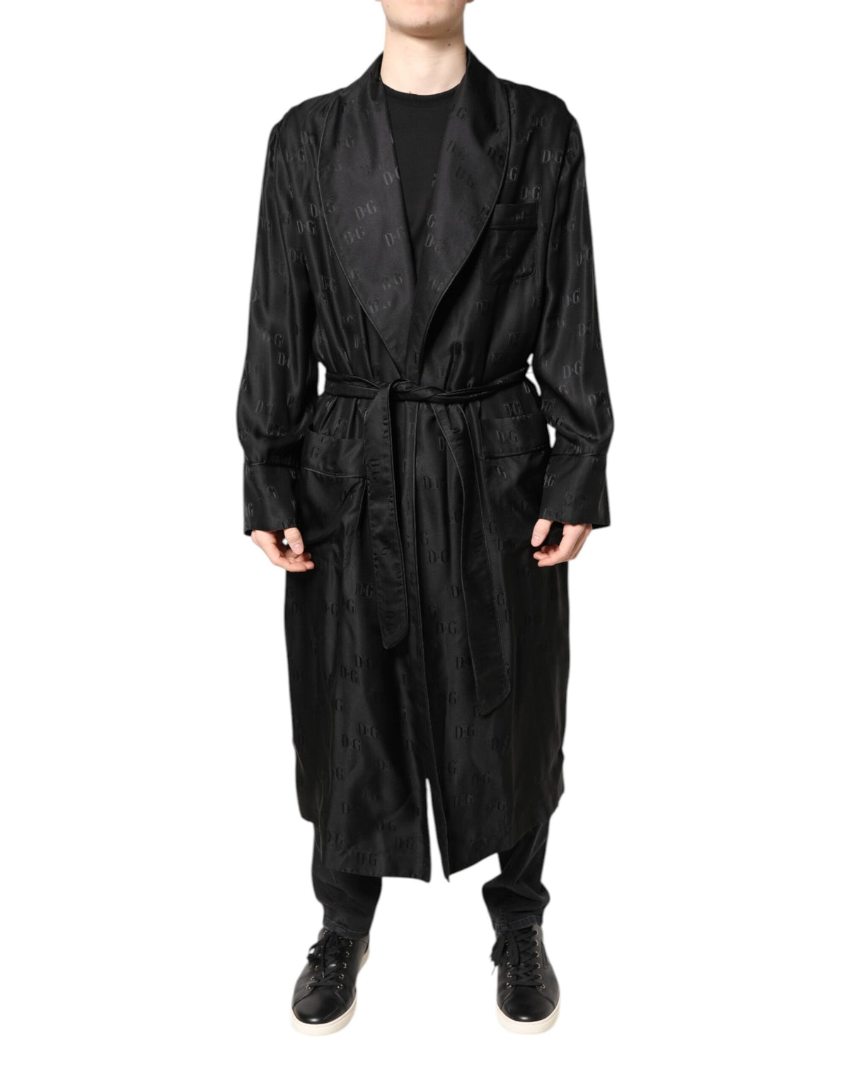 Dolce & Gabbana Men's Silk Jacket - Black