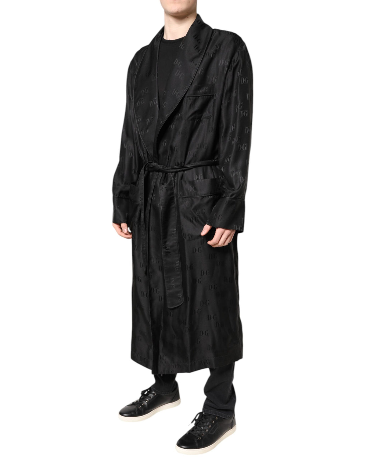 Dolce & Gabbana Men's Silk Jacket - Black