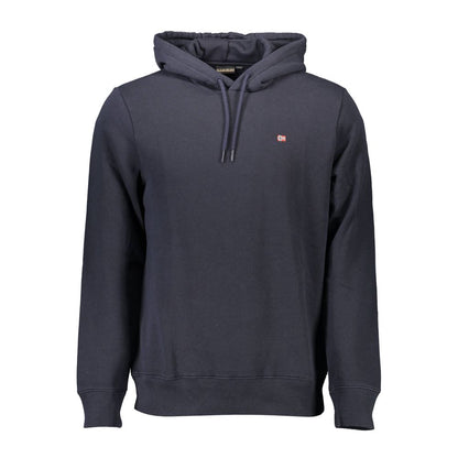 Napapijri Blue Organic Cotton Men Sweater