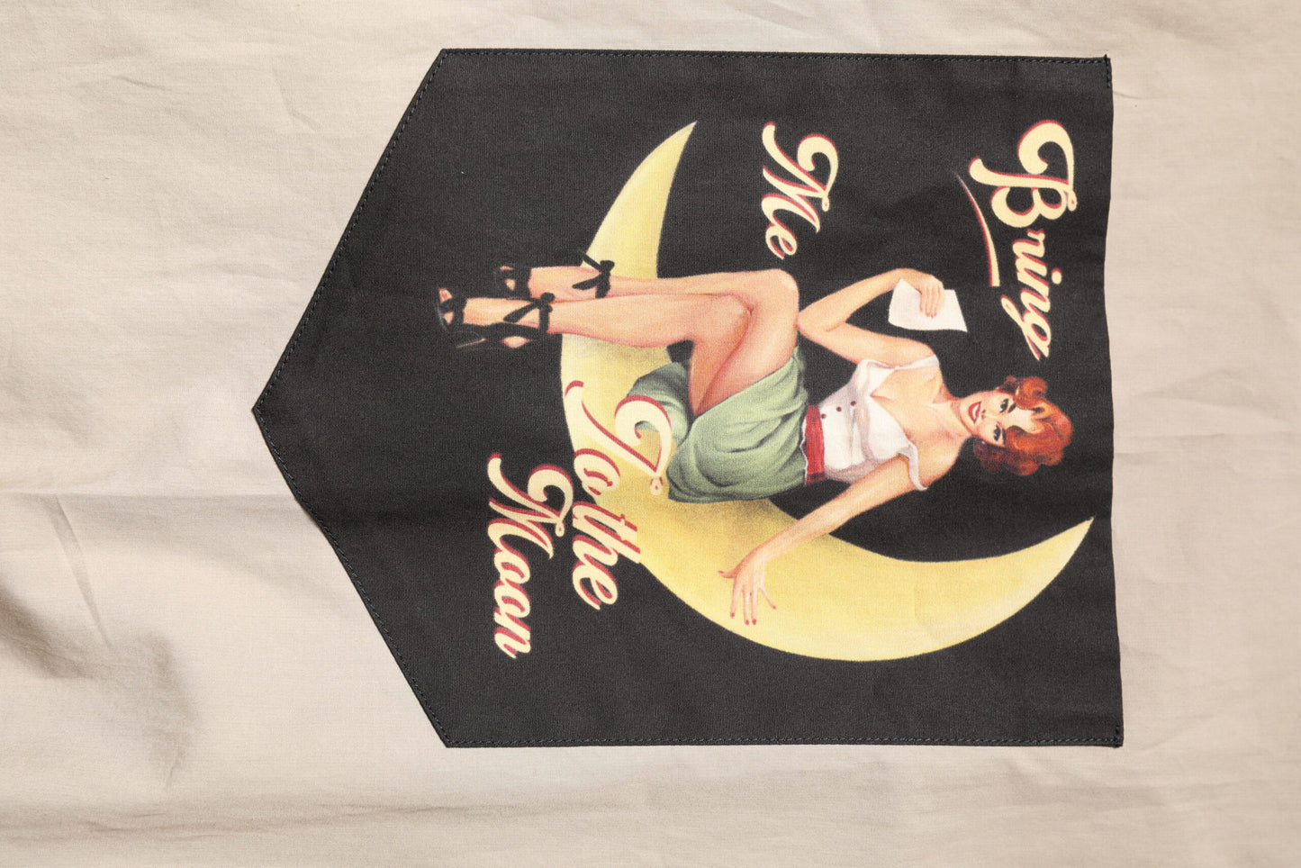 Dolce & Gabbana Beige Pin Up Print MARTINI Men Casual Shirt