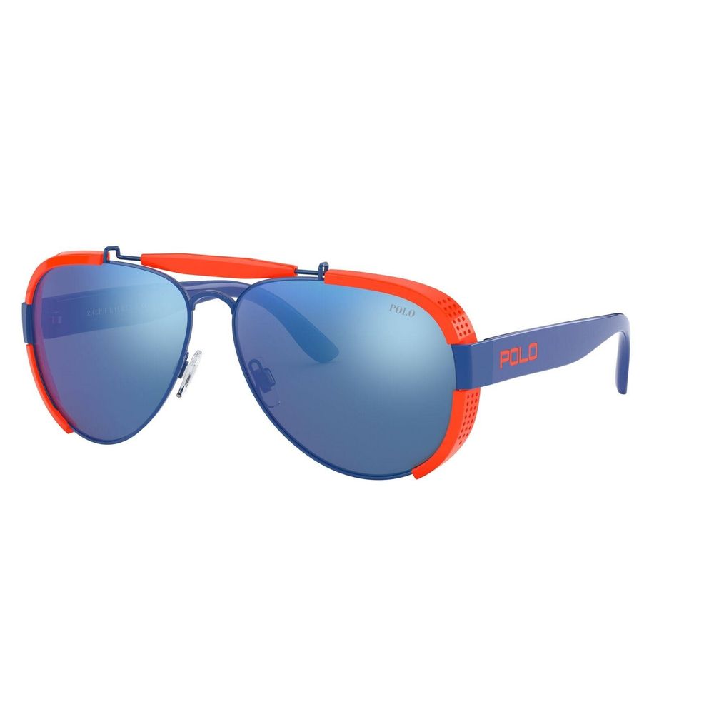 Polo Ralph Lauren PH312994035560 Blue Unisex Sunglasses with Polarized Lens