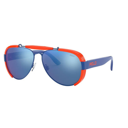 Polo Ralph Lauren PH312994035560 Blue Unisex Sunglasses with Polarized Lens