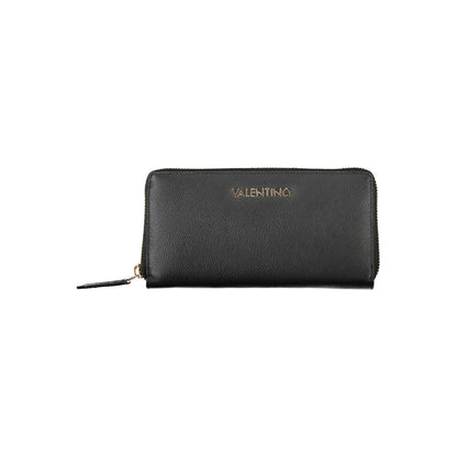 Valentino Bags Black Polyethylene Leather Effect Wallet