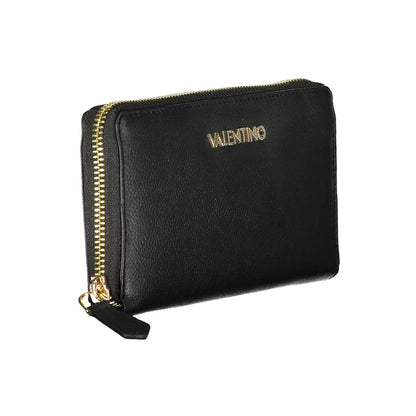Valentino Bags Black Polyethylene Leather Effect Wallet