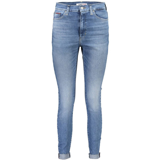 Tommy Hilfiger Light Blue Cotton Women Jean