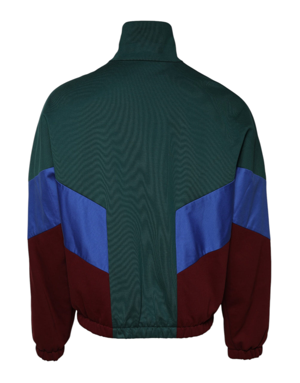 Dolce & Gabbana Men's Nylon Cotton Polyester Bomber Jacket - Multicolor