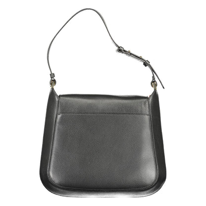 Coccinelle Black Leather Shoulder Handbag
