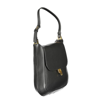 Coccinelle Black Leather Shoulder Handbag