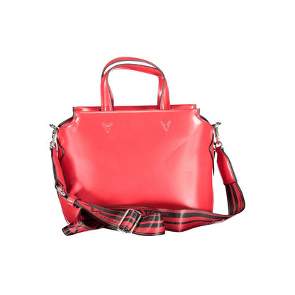 BYBLOS Red faux Leather Crossbody Handbag