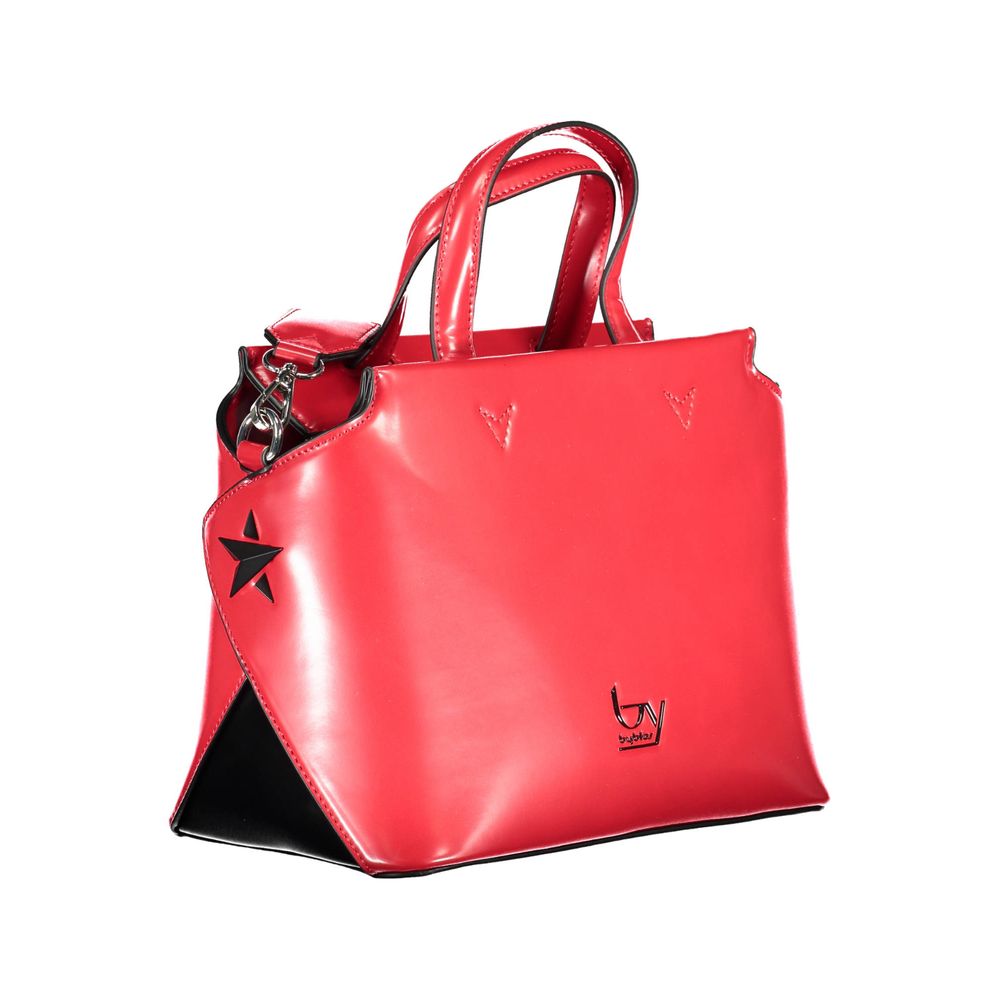 BYBLOS Red faux Leather Crossbody Handbag