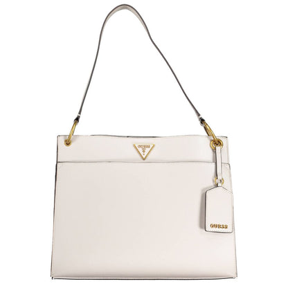 Guess Jeans Gray Faux Leather Shoulder Handbag