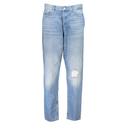 Calvin Klein Light Blue Cotton Women Jeans